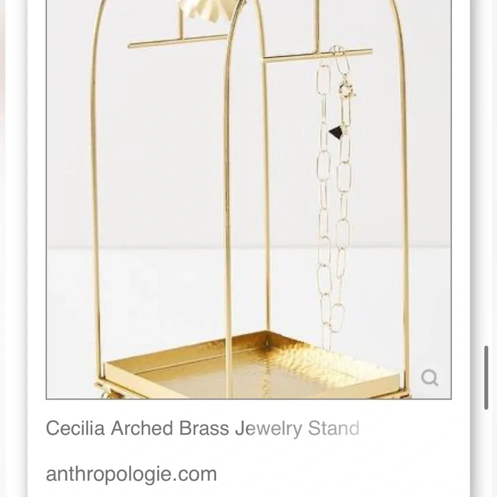Anthropologie Cecilia Jewelry Stand NEW